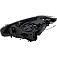 Driver and Passenger Side Headlights, without Bulbs, HID/Xenon, Clear Lens