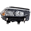 Driver and Passenger Side Headlights, with Bulbs, LED, For Models without Adaptive Headlights and Cornering Light
