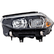 Driver and Passenger Side Headlights, with Bulbs, LED, For Models without Adaptive Headlights and Cornering Light