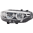 Driver and Passenger Side Headlights, with Bulbs, LED, OE comparable