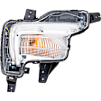 Front, Driver and Passenger Side Turn Signal Light, With bulb(s),, CAPA Certified