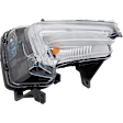 Front, Driver and Passenger Side Turn Signal Light, With bulb(s),, CAPA Certified
