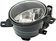 2012-2015 BMW X1 - Front, Driver and Passenger Side Fog Lights, With bulb(s), Halogen, For Models Without M Sport Package, With Adaptive Headlights, Standard/Sport Line/Xline Models