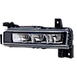 Front, Driver and Passenger Side Halogen Fog Light, with Bulbs