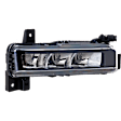 Front, Driver and Passenger Side Halogen Fog Light, with Bulbs