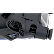 Front, Driver and Passenger Side Halogen Fog Light, with Bulbs