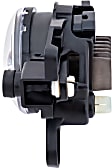 Front, Driver and Passenger Side LED Fog Light, With bulb(s), CAPA Certified