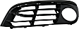 Front, Driver and Passenger Side Fog Light Trims, Textured Black