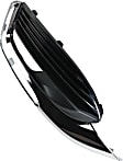 Front, Driver and Passenger Side Fog Light Trims, Textured Black