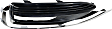 Front, Driver and Passenger Side Fog Light Trims, Textured Black