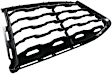 Fog Light Cover - Front, Driver and Passenger Side, Black