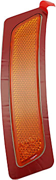 2014-2016 BMW 528i - Front, Driver and Passenger Side Bumper Reflector, CAPA Certified