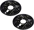 SET-RB13867-2 Brake Backing Plate - Direct Fit, Set of 2