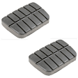 1988 Nissan Sentra - Brake Pedal Pad, Standard Transaxle, Set of 2
