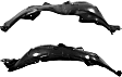 Front, Driver and Passenger Side, Fender Liner