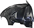 Front, Driver and Passenger Side, Rear Section, Fender Liner