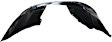 Front, Driver and Passenger Side, Fender Liner