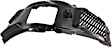2017-2023 BMW 530i - Front, Driver and Passenger Side, Middle Section, Fender Liner