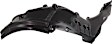 2017-2023 BMW 540i - Front, Driver and Passenger Side, Rear Section Fender Liner