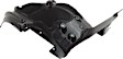 2017-2023 BMW 540i - Front, Driver and Passenger Side, Rear Section Fender Liner