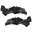 2017-2023 BMW 540i - Front, Driver and Passenger Side, Rear Section Fender Liner CAPA Certified