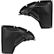 Front, Driver and Passenger Side, Front Section Fender Liners, CAPA CERTIFIED