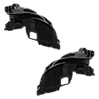 Front, Driver and Passenger Side, Front Section Fender Liner
