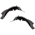 Sedan Front, Driver and Passenger Side, Front Section Fender Liner