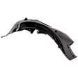 Sedan Front, Driver and Passenger Side, Front Section Fender Liner