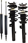 2007-2013 BMW 328i - Front, Driver and Passenger Side Shock and Fully Loaded Struts, RWD, Convertible/Coupe/Sedan, Base Model, without Sport Suspension
