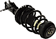 Front, Driver and Passenger Side Fully Loaded Struts, AWD, For Models without Performance Package, without Electronic Adjustable Suspension
