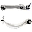 Front, Passenger Side, Lower, Frontward and Rearward Control Arm, With ball joint(s)