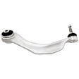 Front, Passenger Side, Lower, Frontward and Rearward Control Arm, With ball joint(s)