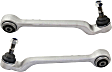 Front, Driver and Passenger Side, Lower, Rearward Control Arms