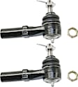 Front, Driver and Passenger Side, Outer Tie Rod Ends