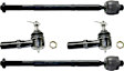 Front, Driver and Passenger Side, Inner and Outer Tie Rod Ends