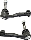 Front, Driver and Passenger Side, Outer Tie Rod Ends