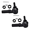 Front, Driver and Passenger Side, Outer Tie Rod Ends
