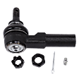 Front, Driver and Passenger Side, Inner and Outer Tie Rod Ends
