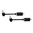 Sway Bar Link - Rear, Driver and Passenger Side, Set of 2, with H Arm Suspension