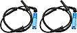 Rear, Driver and Passenger Side ABS Speed Sensor Set of 2
