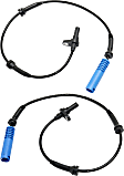 Front, Driver and Passenger Side ABS Speed Sensor Set of 2
