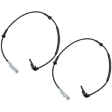 Rear, Driver and Passenger Side ABS Speed Sensors