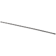 Front, Driver and Passenger Side Door Molding and Beltlines, Black