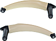 Door Pull Strap - Front or Rear, Driver and Passenger Side, Beige, Plastic