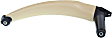 Door Pull Strap - Front or Rear, Driver and Passenger Side, Beige, Plastic