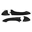 2000-2006 BMW X5 - Front or Rear, Driver and Passenger Side Textured Black Exterior Door Handle, Without Key Hole