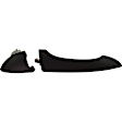 2000-2006 BMW X5 - Front or Rear, Driver and Passenger Side Textured Black Exterior Door Handle, Without Key Hole