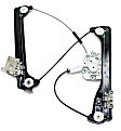 Front, Driver and Passenger Side Power Window Regulator, Without Motor