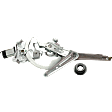 1992 BMW 320i - Sedan Front, Driver and Passenger Side Power Window Regulator, With Motor,  mfrbodycodename: E36